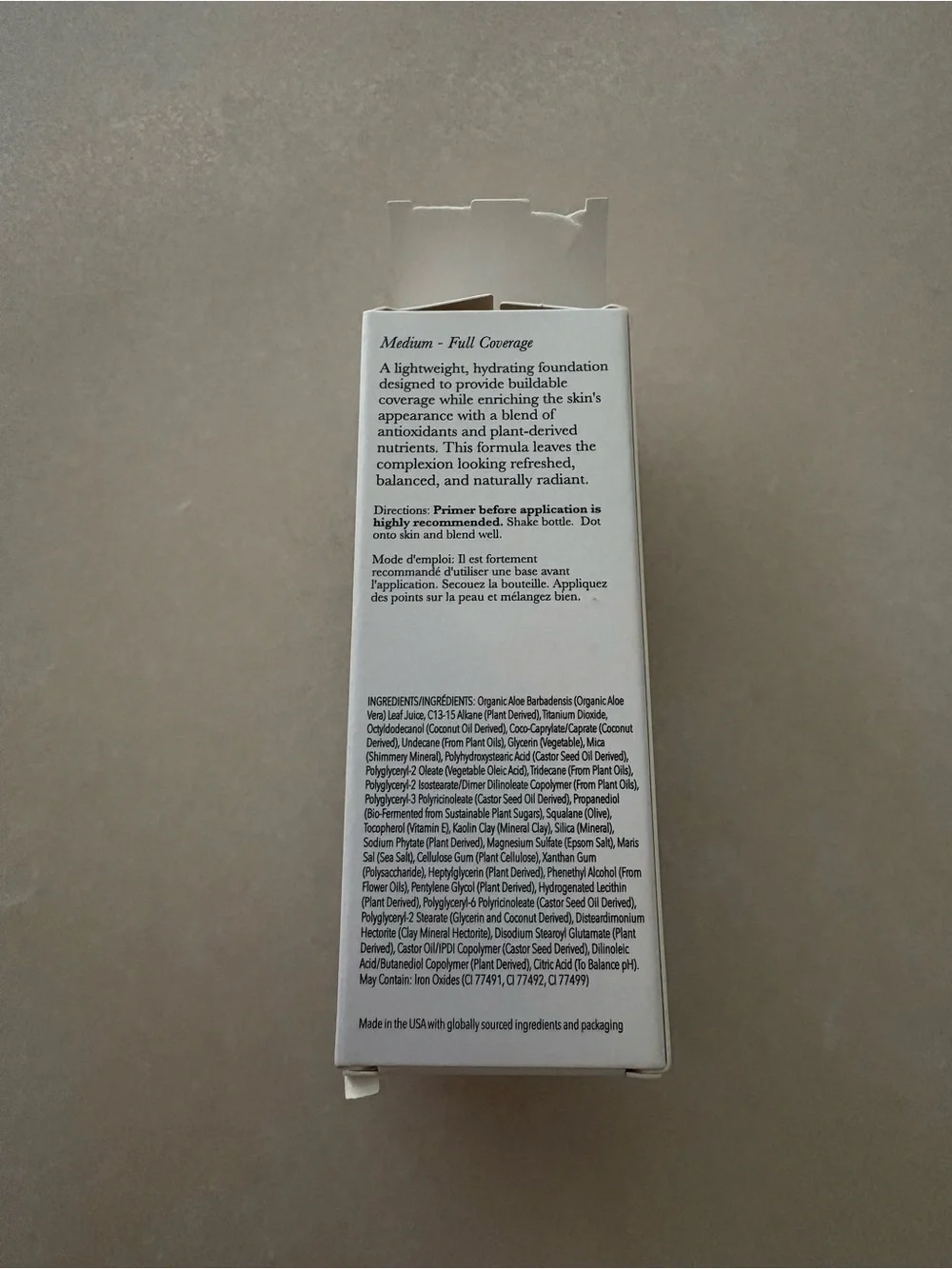 100% Pure Hydrating Fruit Pigmented Water Foundation - Neutral 2.0